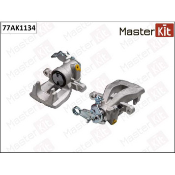 Суппорт тормозной зад. лев. Citroen C4 I (LC_) 2004 - 2013, Peugeot 307 (3A/C) 2000 - <b>MASTERKIT 77AK1134</b>