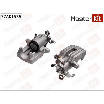 Суппорт тормозной зад. прав. Skoda OCTAVIA I (1U2) 1996 - 2010, VW BORA (1J2) 1998 - 2013 <b>MASTERKIT 77AK1635</b>