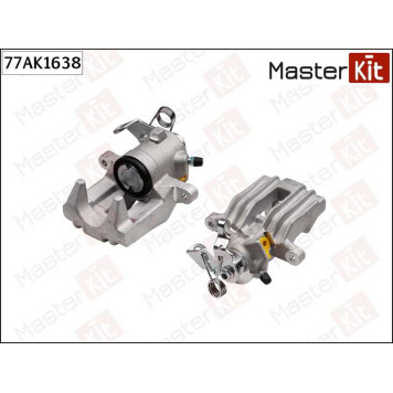 Суппорт тормозной зад. лев. Skoda FABIA I (6Y2) 1999 - 2008, FABIA II (542) 2006 - 2014, RAPID (NH3) <b>MASTERKIT 77AK1638</b>