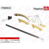 Комплект цепи грм (без звездочек) FORD MONDEO III TRANSIT D2FE 00-06 <b>MASTERKIT 77B0001K</b>