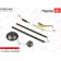 Комплект цепи грм FORD TRANSIT CONNECT 1.8Di KKDA,BHDA 06- <b>MASTERKIT 77B0019FK</b>