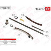 Комплект цепи грм TOYOTA Avensis 2.0i/2.4i 16V 1AZFE/2AZFE 01- без звезды <b>MASTERKIT 77B0029K</b>