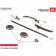 Комплект цепи грм TOYOTA Corolla 1.4i-1.6i-1.8i 1ZZ-FE/3ZZ-FE/4ZZ-FE 00- <b>MASTERKIT 77B0032FK</b>