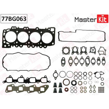 Полный комплект прокладок двс Nissan PATHFINDER 2.5DCI (YD25DDTi) 05- <b>MASTERKIT 77BG063</b>