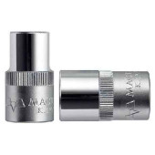 Головка 27мм 1/2" 6 гран. короткая МастерКлюч МК564027