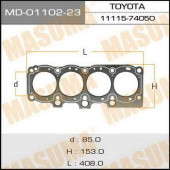 Прокладка голов.блока 'Masuma' 4S-FE, 4S-Fi (1/10) <b>MASUMA MD-01102-23</b>