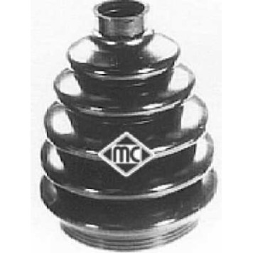 Комплект пылника приводного вала Metalcaucho 01297