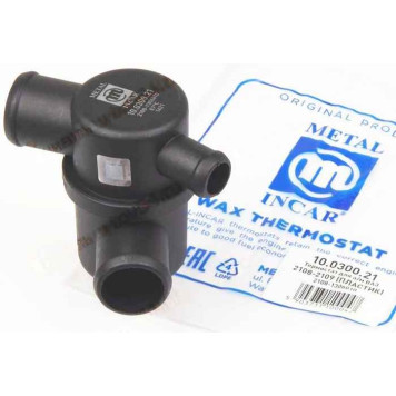 Термостат ВАЗ 2108 87°С пластиковый <b>METAL INСAR 10.0300.21</b>