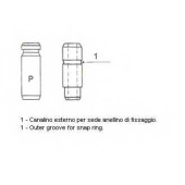 Направляющая втулка клапана METELLI 01-2571