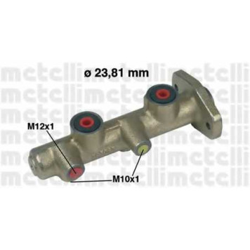 Главный тормозной цилиндр METELLI 05-0172