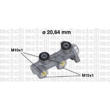 Главный тормозной цилиндр METELLI 05-0507