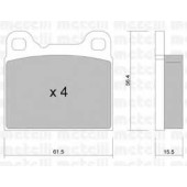 Колодки тормозные дисковые для VOLVO 740(744,745), 760(704,764,765), 780, 850(LS,LW), 940(944,945), 960(964,965), C70, S70(LS), V70(LV,SW) <b>METELLI 22-0200-0</b>