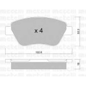 Колодки тормозные дисковые для FIAT DOBLO(223), IDEA(350#) / LANCIA MUSA(350) <b>METELLI 22-0321-1</b>
