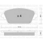 Колодки тормозные дисковые для NISSAN ALMERA TINO(V10), PRIMERA(P12,WP12) <b>METELLI 22-0464-0</b>