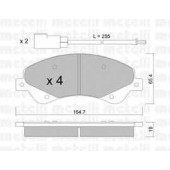 Колодки тормозные дисковые для FORD TRANSIT TOURNEO, TRANSIT <b>METELLI 22-0679-0</b>