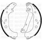 Комплект тормозных колодок для FORD FOCUS(DA#) <b>METELLI 53-0142</b>