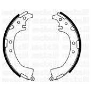 Комплект тормозных колодок для TOYOTA CAMRY(#CV1#,#V1#,#V10,#XV1#), RAV 4(SXA1#) <b>METELLI 53-0429</b>