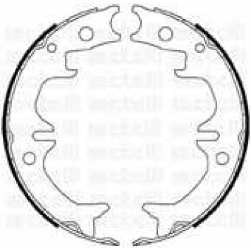 Комплект колодок стояночной тормозной системы METELLI 53-0442