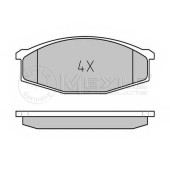 Комплект тормозных колодок, дисковый тормоз <b>MEYLE 025 208 6316</b>