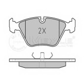 Колодки тормозные дисковые передний для BMW 3(E36,E46), 5(E34), 7(E32), Z3(E36) <b>MEYLE 025 209 6820 / MBP0058</b>