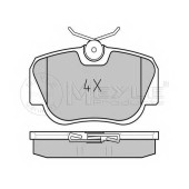 Колодки тормозные дисковые передний для MERCEDES 190(W201) <b>MEYLE 025 210 5517 / MBP0070</b>