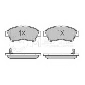 Колодки тормозные дисковые передний для TOYOTA CAMRY, CARINA E, CELICA, COROLLA, PICNIC, RAV 4 <b>MEYLE 025 216 0117/W / MBP0160</b>