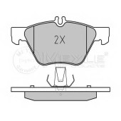 Колодки тормозные дисковые передний для CHRYSLER CROSSFIRE / MERCEDES CLK(A208,C208), E(S210,W210), S(W220), SLK(R170) <b>MEYLE 025 216 7020 / MBP0178</b>