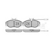 Колодки тормозные дисковые передний для CITROEN JUMPER(230,230L,230P,244) / FIAT DUCATO(230,230L) / PEUGEOT BOXER(230L,230P,ZCT#) <b>MEYLE 025 217 9719/W / MBP0195</b>