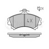 Комплект тормозных колодок, дисковый тормоз <b>MEYLE 025 219 2015</b>