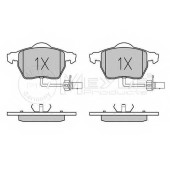 Колодки тормозные дисковые передний для AUDI 100, A4, A6 / SKODA SUPERB / VW PASSAT <b>MEYLE 025 230 1820/W / MBP0244</b>