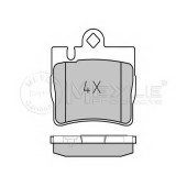 Колодки тормозные дисковые задний для MERCEDES S(C215,W220) <b>MEYLE 025 230 7815 / MBP0254</b>