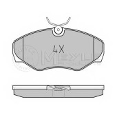 Колодки тормозные дисковые передний для NISSAN PRIMASTAR / OPEL VIVARO / RENAULT AVANTIME, ESPACE, TRAFIC <b>MEYLE 025 230 9918 / MBP0261</b>