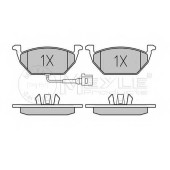 Колодки тормозные дисковые передний для AUDI A2, A3 / SKODA FABIA, OCTAVIA, ROOMSTER, YETI / VW BEETLE, BORA, CADDY, GOLF, JETTA, NEW BEETLE, POLO, TOURAN <b>MEYLE 025 231 3119/W / MBP0268</b>