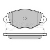 Колодки тормозные дисковые передний для FORD MONDEO(B4Y,B5Y,BWY) <b>MEYLE 025 232 7918 / MBP0309</b>