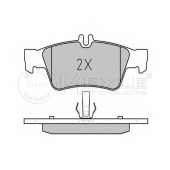 Колодки тормозные дисковые задний для MERCEDES CLS(C218,C219), E(S211,S212,W211,W212), S(C215,C216,W220,W221), SL(R230) <b>MEYLE 025 233 3416 / MBP0323</b>