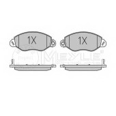 Колодки тормозные дисковые передний для FORD TRANSIT(FA# #,FB# #,FC# #,FD# #,FM# #,FN# #,FS# #,FZ# #) <b>MEYLE 025 234 3418/W / MBP0345</b>