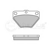 Колодки тормозные дисковые задний для TOYOTA CELICA, COROLLA, PRIUS, YARIS <b>MEYLE 025 235 2114/W / MBP0371</b>