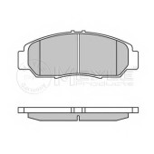 Колодки тормозные дисковые передний для HONDA CIVIC(EP, ES, EU, EV, FB, FG, FK, FN), FR(BE), STREAM(RN) <b>MEYLE 025 237 2916/W / MBP0432</b>