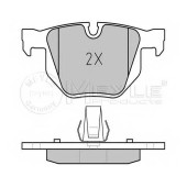 Колодки тормозные дисковые задний для BMW 5(E60,E61), 6(E63,E64) <b>MEYLE 025 237 3217 / MBP0435</b>