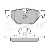Колодки тормозные дисковые задний для BMW 1(E81,E82,E87,E88), 3(E90,E91,E92,E93), X1(E84) <b>MEYLE 025 239 2617 / MBP0477</b>