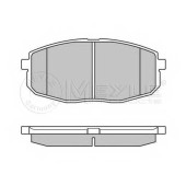 Колодки тормозные дисковые передний для HYUNDAI i30 CW(FD), i30(FD), ix35(EL,ELH,LM) / KIA CARENS(FJ), CEED(ED), PRO CEED(ED) <b>MEYLE 025 239 6617/W / MBP0486</b>