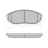 Колодки тормозные дисковые передний для KIA SORENTO(JC,XM) <b>MEYLE 025 240 9217/W / MBP0522</b>