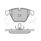 Колодки тормозные дисковые передний для BMW 3(E90,E91,E92,E93), X1(E84), Z4(E89) <b>MEYLE 025 241 6120 / MBP0536</b>