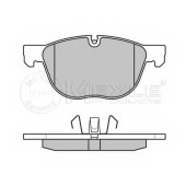 Комплект тормозных колодок, дисковый тормоз 025 241 7019 <b>MEYLE 0252417019</b>