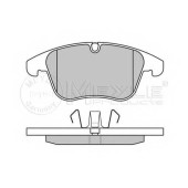 Колодки тормозные дисковые передний для CITROEN C5(RD#,TD#) / PEUGEOT 407(6D#,6E#) <b>MEYLE 025 243 3218 / MBP0572</b>