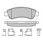 Колодки тормозные дисковые задний для CITROEN JUMPER / FIAT DUCATO(250,290) / PEUGEOT BOXER <b>MEYLE 025 244 6519 / MBP0596</b>