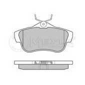 Колодки тормозные дисковые задний для CITROEN JUMPY / FIAT SCUDO(270, 272) / PEUGEOT EXPERT(VF3A#, VF3U#, VF3V#, VF3X#) <b>MEYLE 025 245 7816 / MBP0632</b>