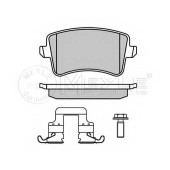 Колодки тормозные дисковые задний для AUDI A4(8K2,8K5,8KH,B8), A5(8F7,8T3,8TA), Q5(8R) <b>MEYLE 025 246 0617/K1 / MBP0637</b>