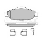 Колодки тормозные дисковые передний для PEUGEOT 3008, 308(4A#,4C#) <b>MEYLE 025 246 6017 / MBP0648</b>