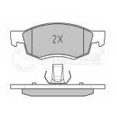 Колодки тормозные дисковые передний для RENAULT LOGAN(KS#,LS#) <b>MEYLE 025 246 7318 / MBP0650</b>